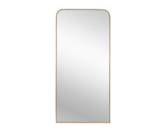 Calabasas Floor Mirror - Brass - Maison Vogue