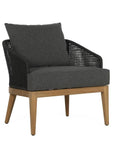 Capri Lounge Chair - Natural - Gracebay Grey - Maison Vogue
