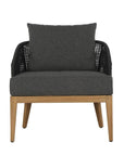 Capri Lounge Chair - Natural - Gracebay Grey - Maison Vogue