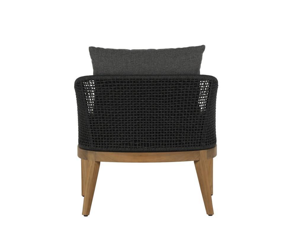Capri Lounge Chair - Natural - Gracebay Grey - Maison Vogue