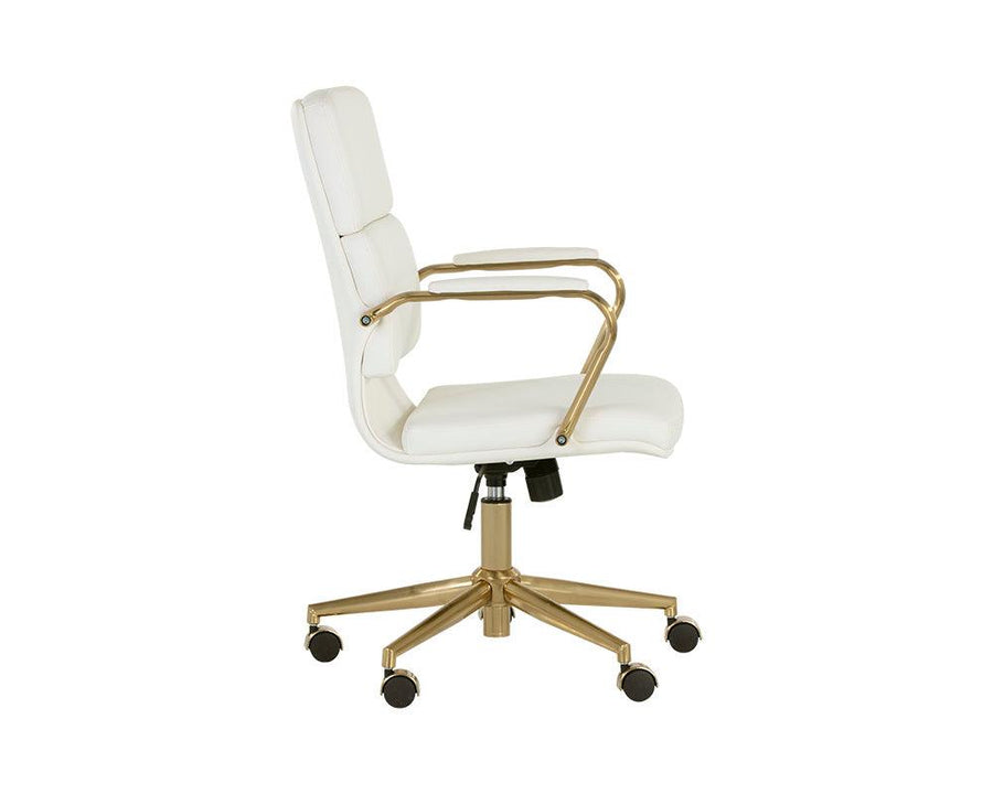 Kleo Office Chair - Snow - Maison Vogue