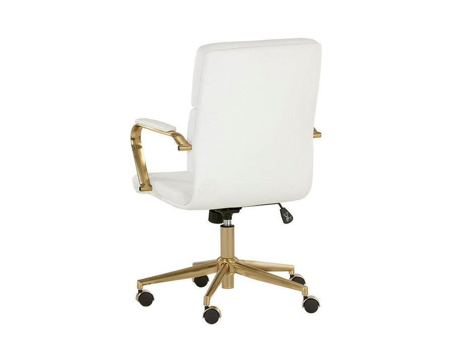 Kleo Office Chair - Snow - Maison Vogue