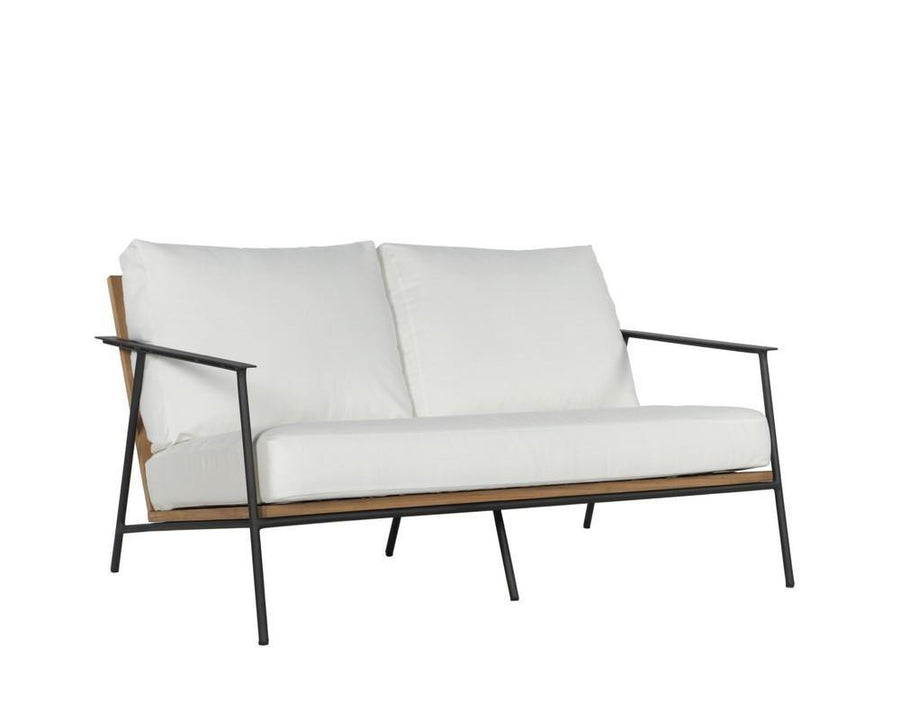Milan 2 Seater Sofa - Regency White - Maison Vogue