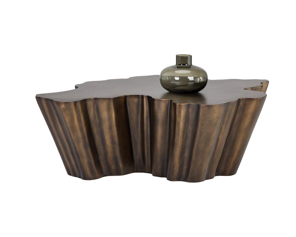 Lynx Coffee Table - Antique Bronze - Maison Vogue