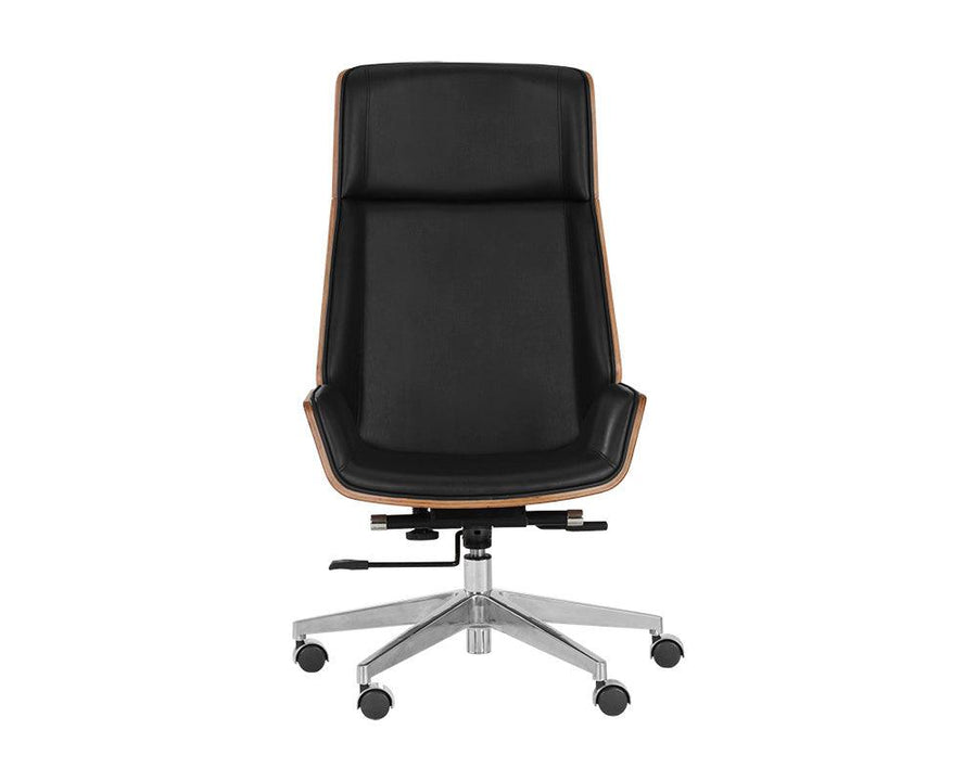 Rhett Office Chair - Dillon Black - Maison Vogue
