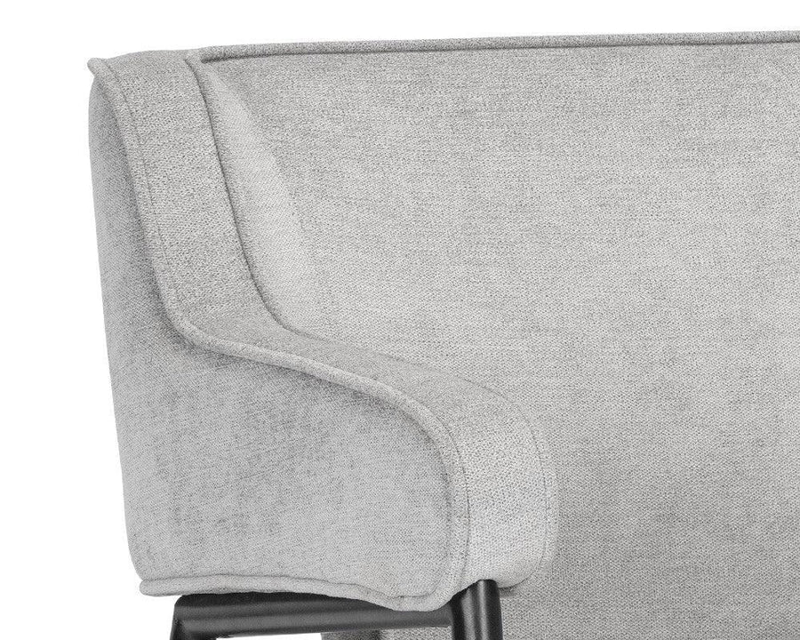 Derome Lounge Chair - Polo Club Stone - Maison Vogue