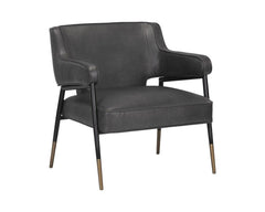 Derome Lounge Chair - Bravo Portabella - Maison Vogue
