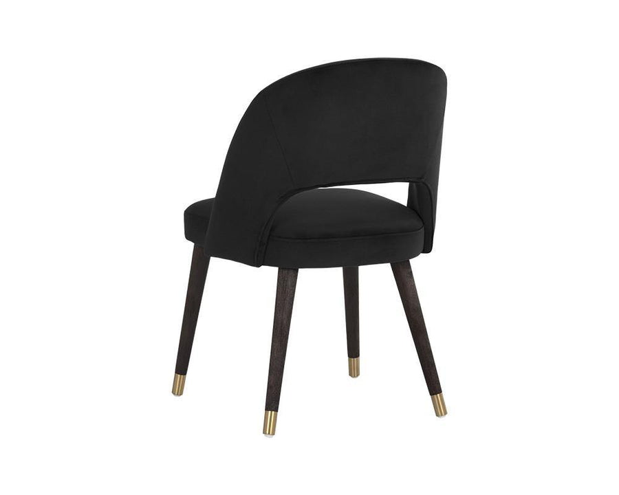 Monae Dining Chair - Abbington Black - Maison Vogue