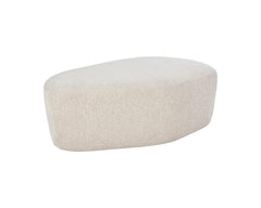 Soraya Ottoman - Dove Cream - Maison Vogue