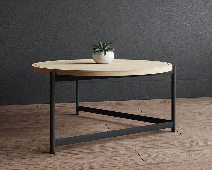 Amalfi Coffee Table - Large - Natural - Maison Vogue