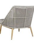Andria Lounge Chair - Grey - Pallazo Taupe - Maison Vogue