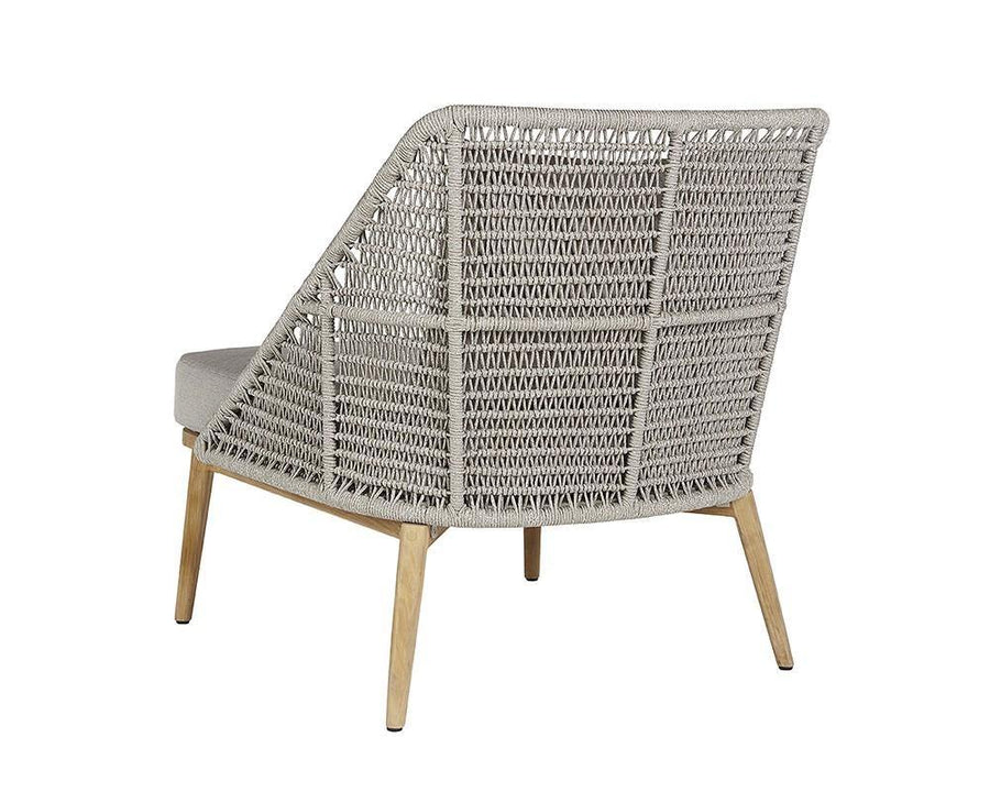 Andria Lounge Chair - Grey - Pallazo Taupe - Maison Vogue