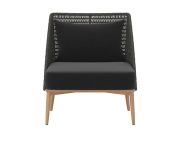 Andria Lounge Chair - Regency Black - Maison Vogue
