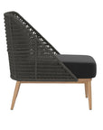 Andria Lounge Chair - Regency Black - Maison Vogue