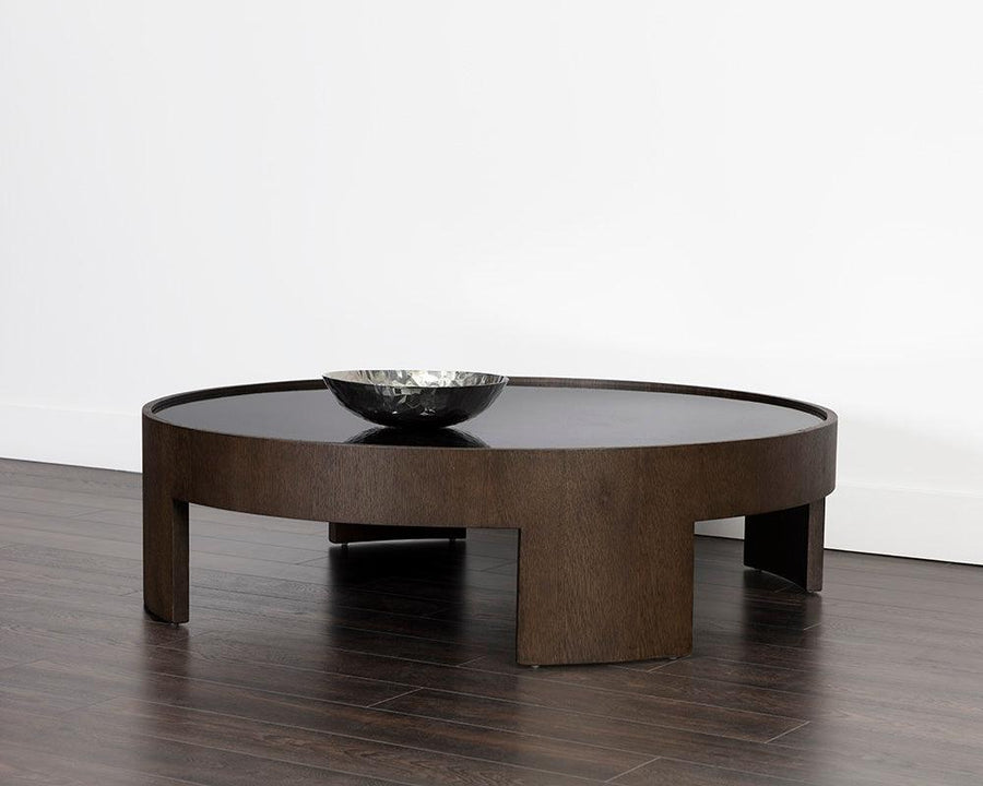 Brunetto Coffee Table - Large - Dark Brown - Maison Vogue