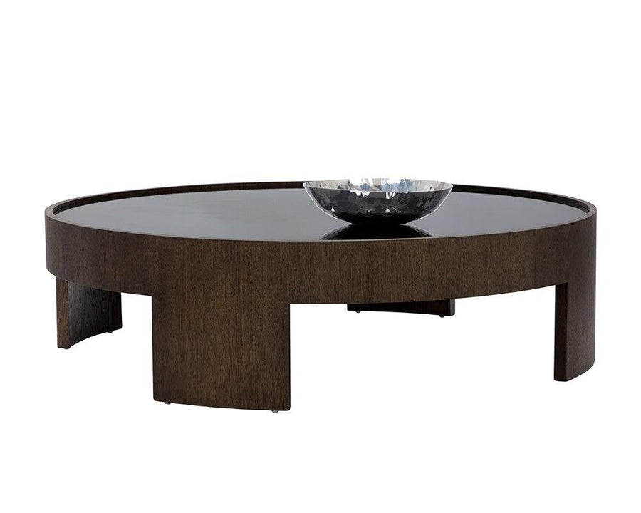 Brunetto Coffee Table - Large - Dark Brown - Maison Vogue