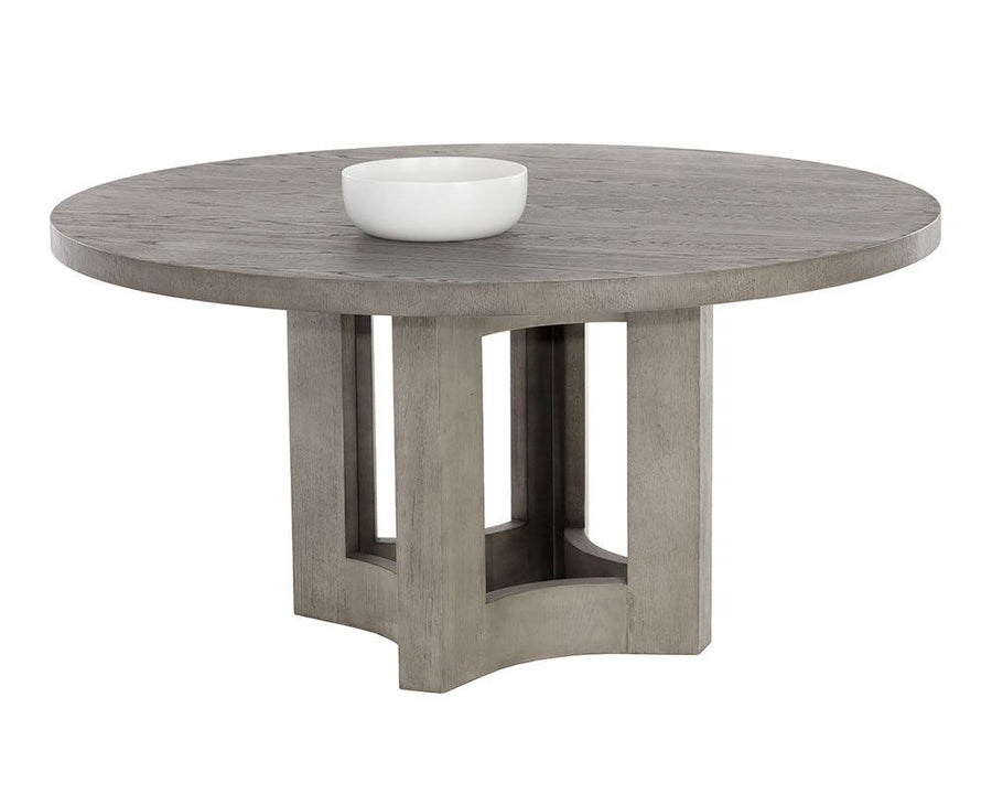 Elma Dining Table - Ash Grey - 60