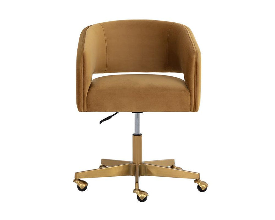 Claren Office Chair - Gold Sky - Maison Vogue