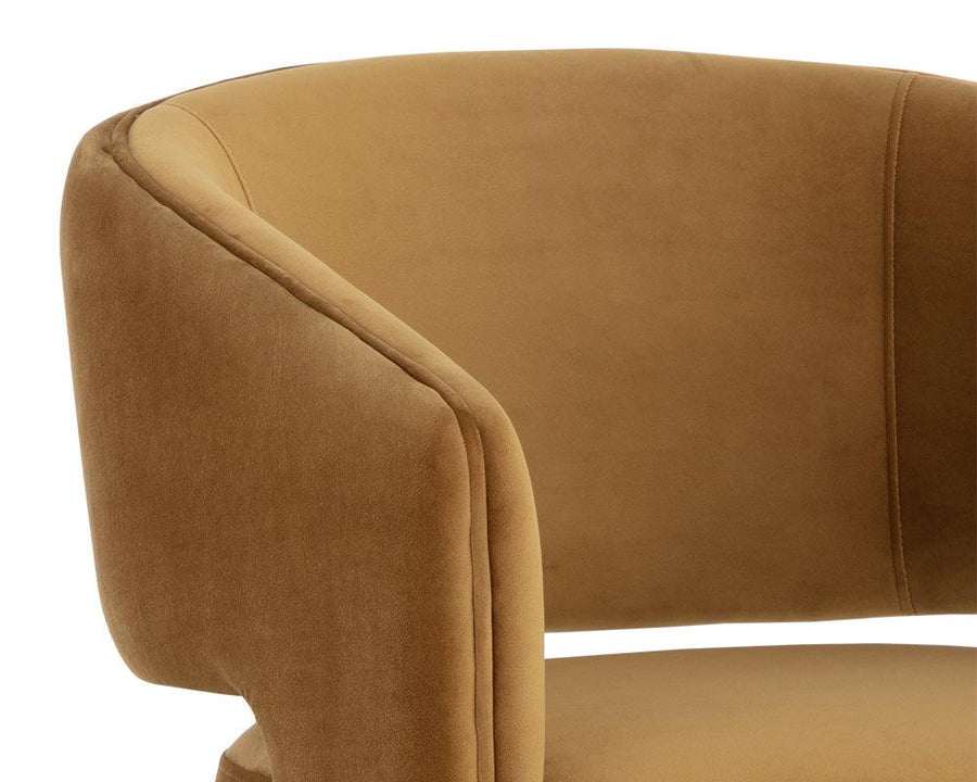 Claren Office Chair - Gold Sky - Maison Vogue