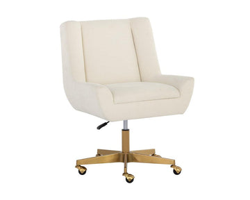 Mirian Office Chair - Zenith Alabaster - Maison Vogue