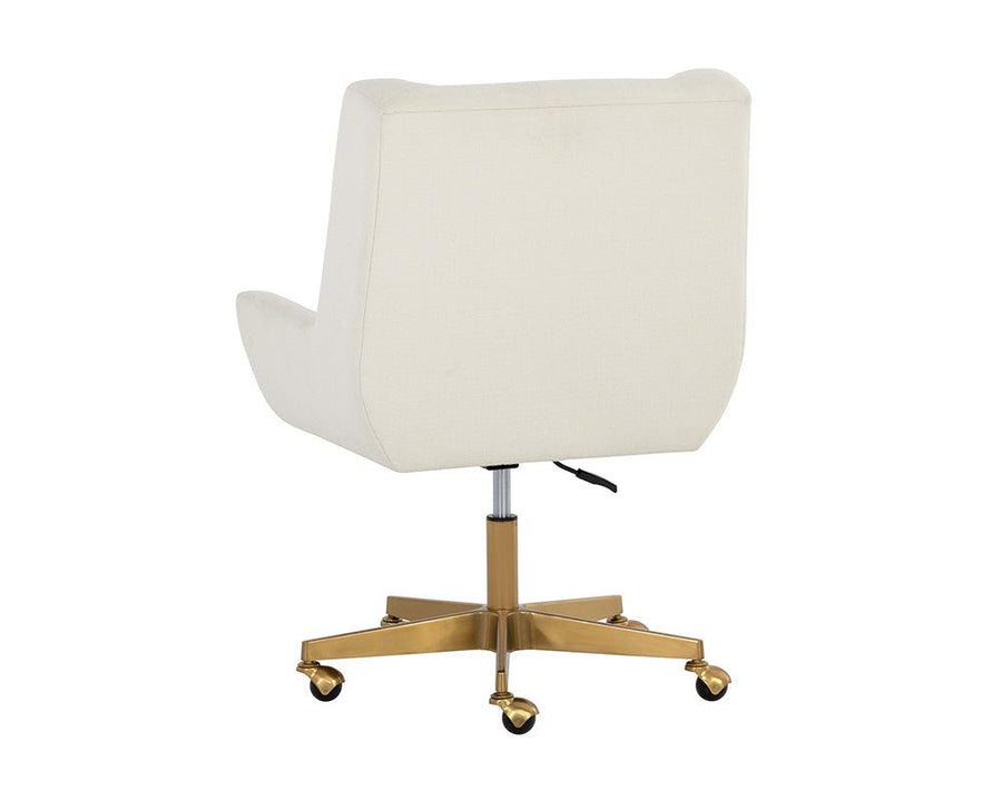 Mirian Office Chair - Zenith Alabaster - Maison Vogue