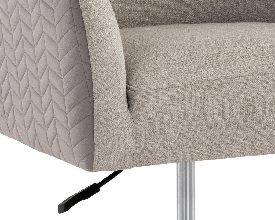 Holland Office Chair - Zenith Taupe Grey / Taupe Sky - Maison Vogue