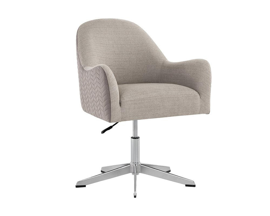 Holland Office Chair - Zenith Taupe Grey / Taupe Sky - Maison Vogue