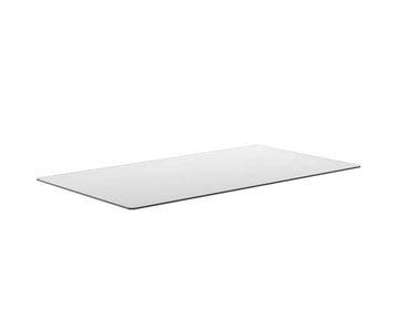Glass Dining Table Top - Rectangular - Clear - 86.5