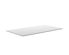 Glass Dining Table Top - Rectangular - Clear - 86.5" - Maison Vogue
