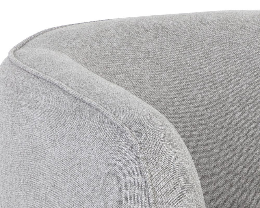 Amara Lounge Chair - Soho Grey - Maison Vogue