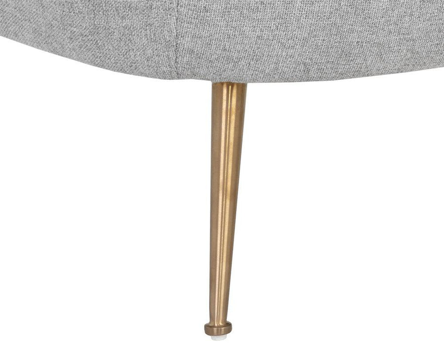 Amara Lounge Chair - Soho Grey - Maison Vogue