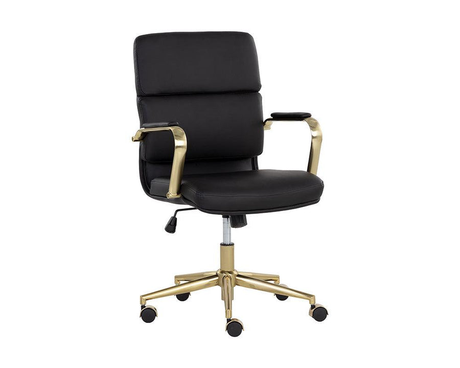 Kleo Office Chair - Onyx - Maison Vogue