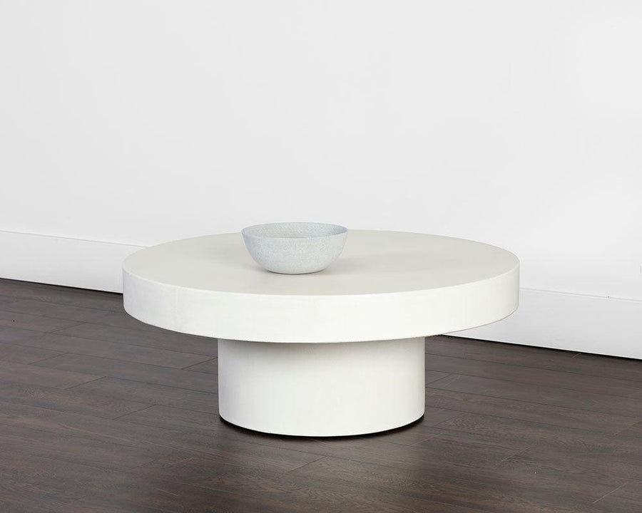 Brando Coffee Table - White - Maison Vogue