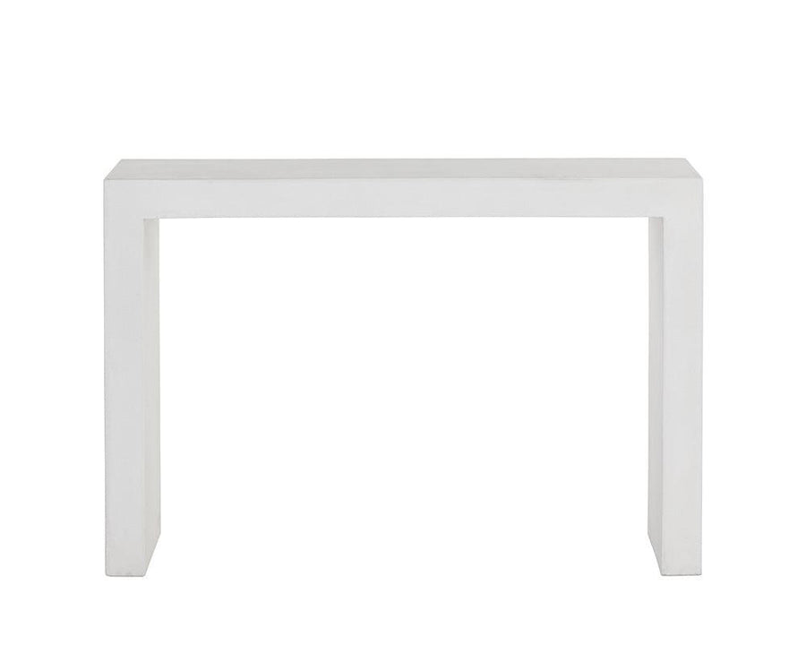 Axle Console Table - White - Maison Vogue