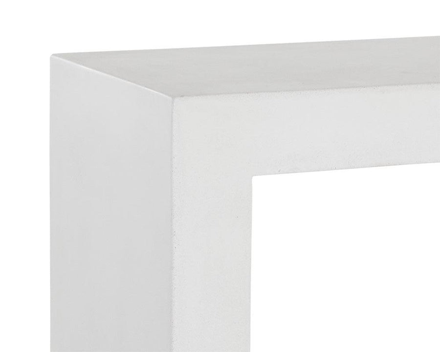 Axle Console Table - White - Maison Vogue