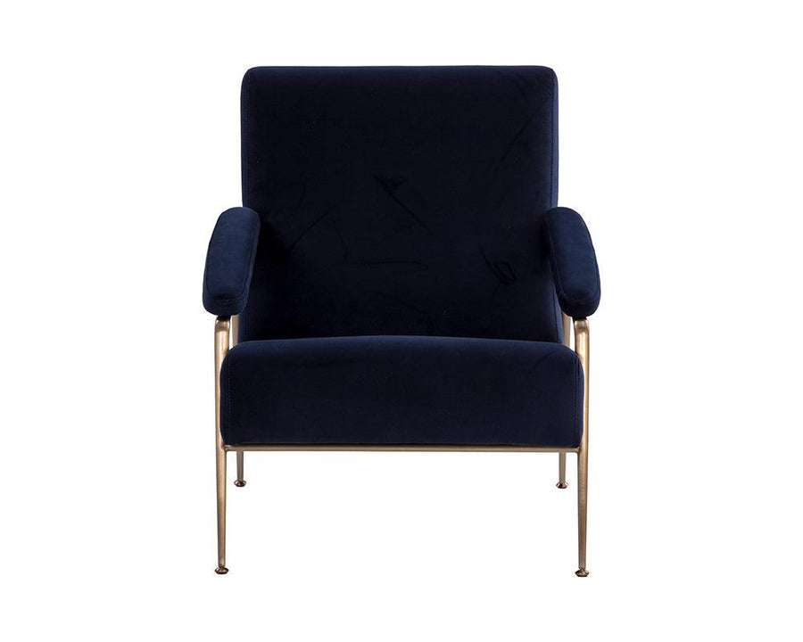 Tutti Lounge Chair - Abbington Navy - Maison Vogue