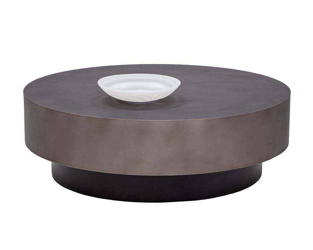 Bernaby Coffee Table - Gunmetal - Maison Vogue