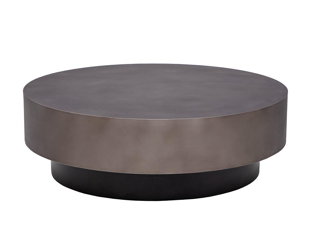 Bernaby Coffee Table - Gunmetal - Maison Vogue