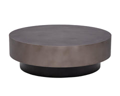 Bernaby Coffee Table - Gunmetal - Maison Vogue