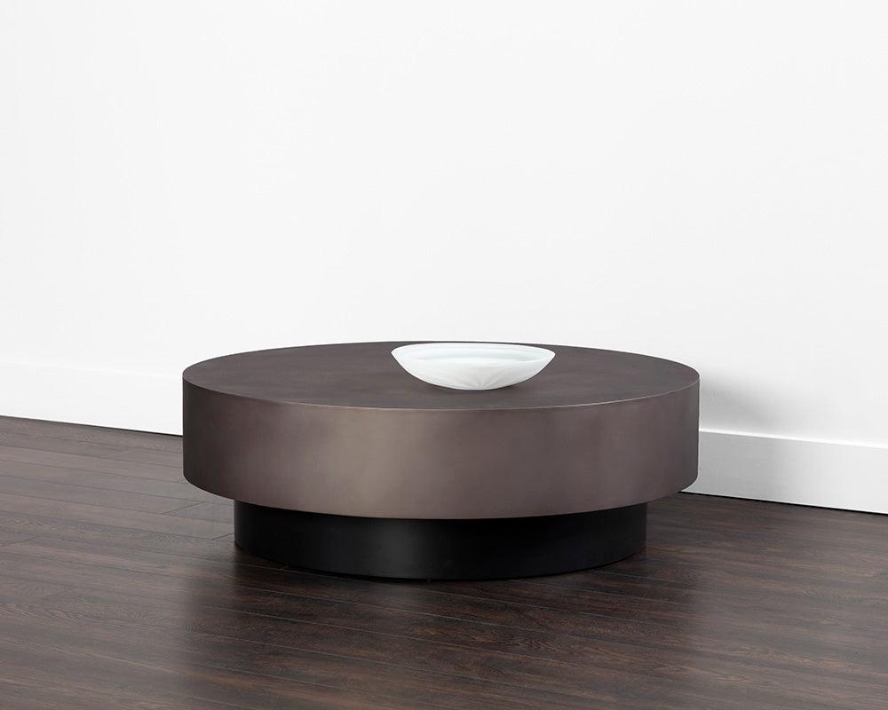 Bernaby Coffee Table - Gunmetal - Maison Vogue