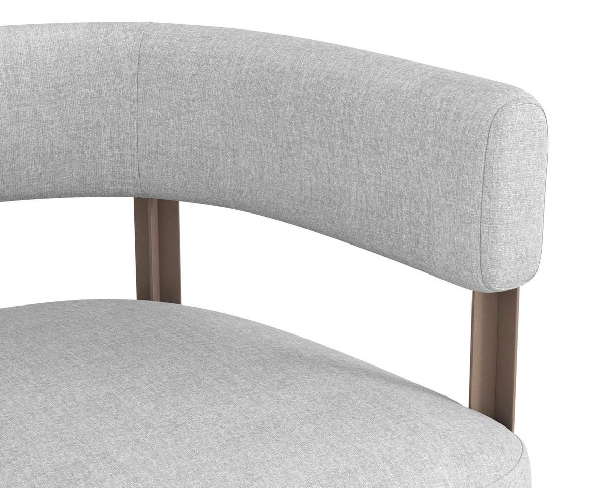 Mae Dining Armchair - Ernst Silverstone - Maison Vogue