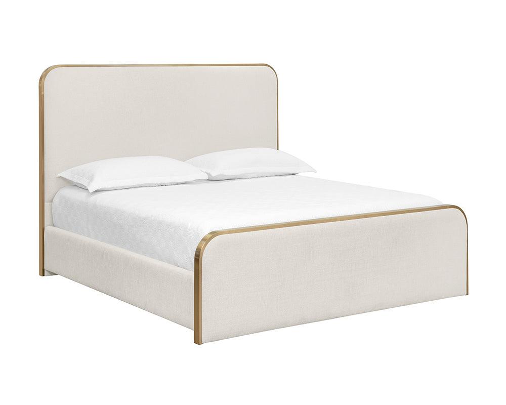 Tometi Bed - King - Chacha Cream - Maison Vogue