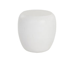 Iolite End Table - White - Maison Vogue