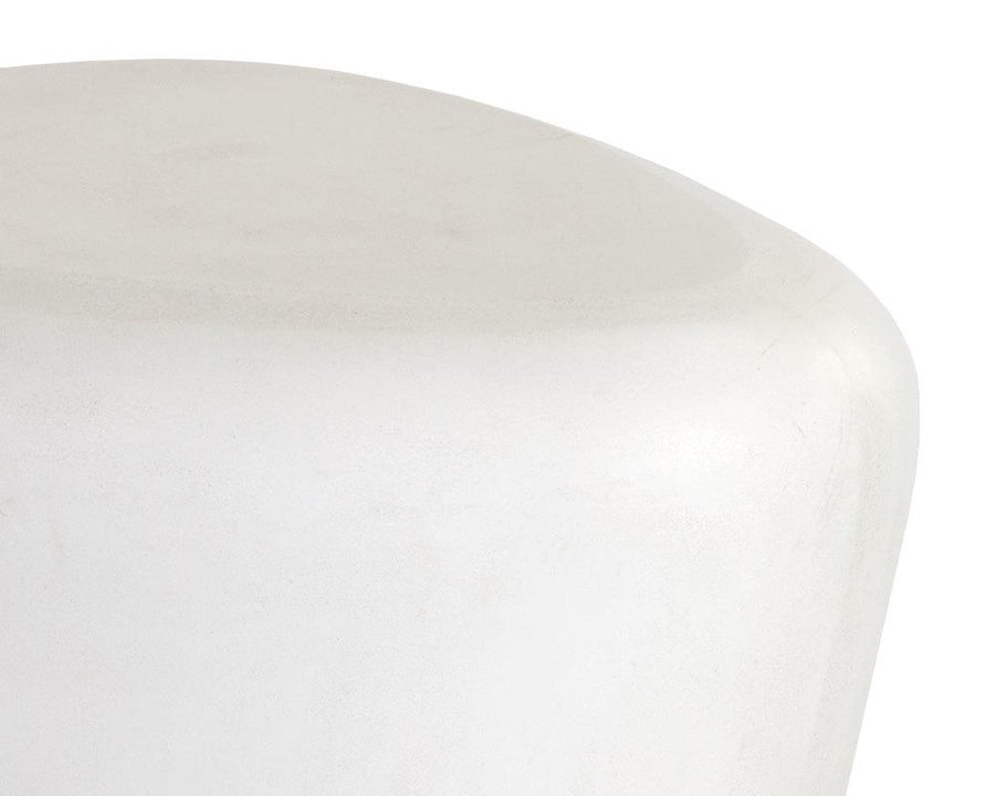 Corvo End Table - White - Maison Vogue