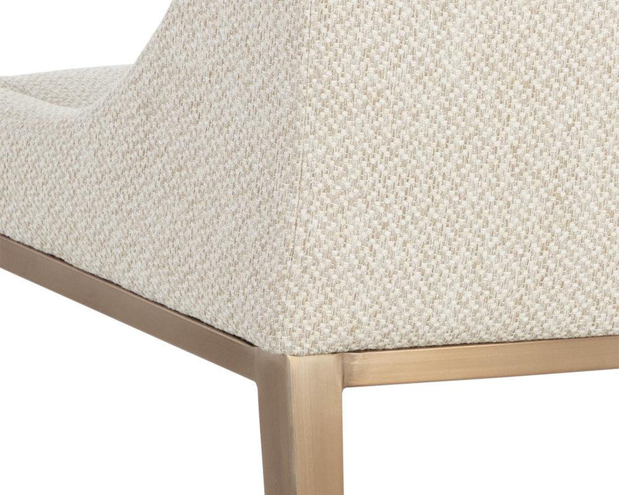 Dionne Dining Chair - Monument Oatmeal - Maison Vogue