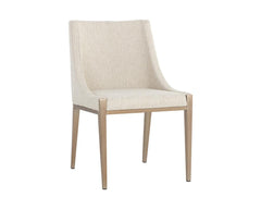 Dionne Dining Chair - Monument Oatmeal - Maison Vogue