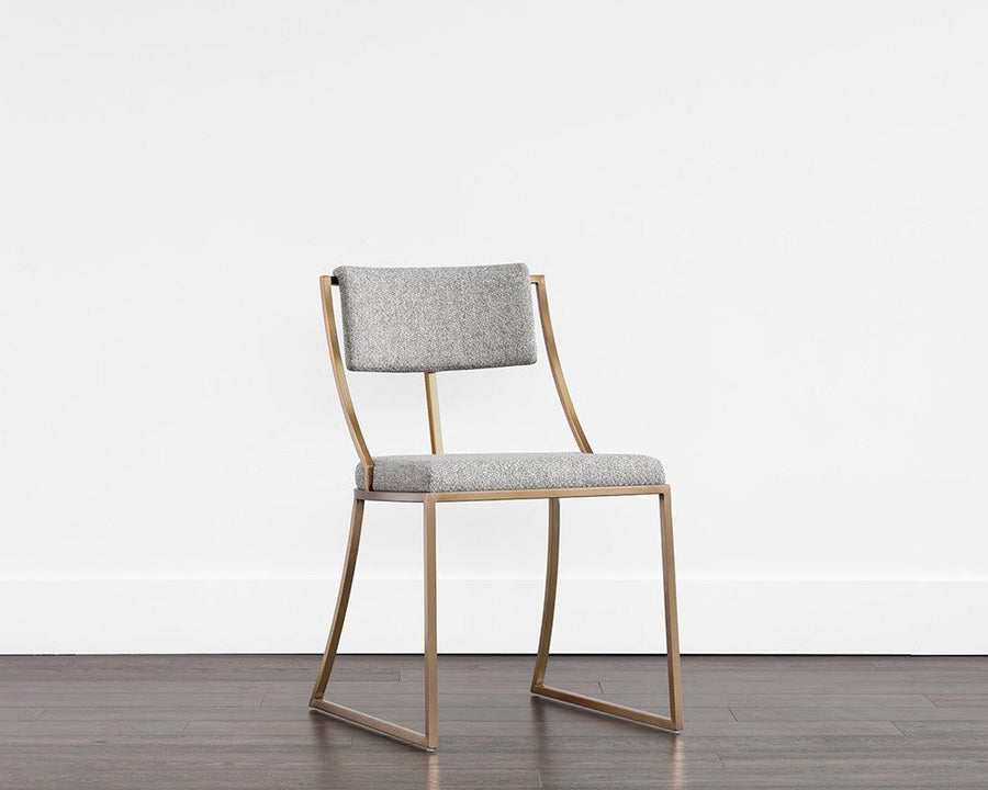 Makena Dining Chair - Monument Pebble - Maison Vogue