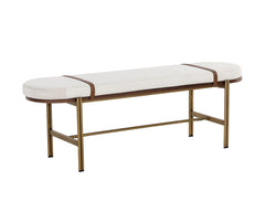 Elaine Bench - Polo Club Muslin - Maison Vogue