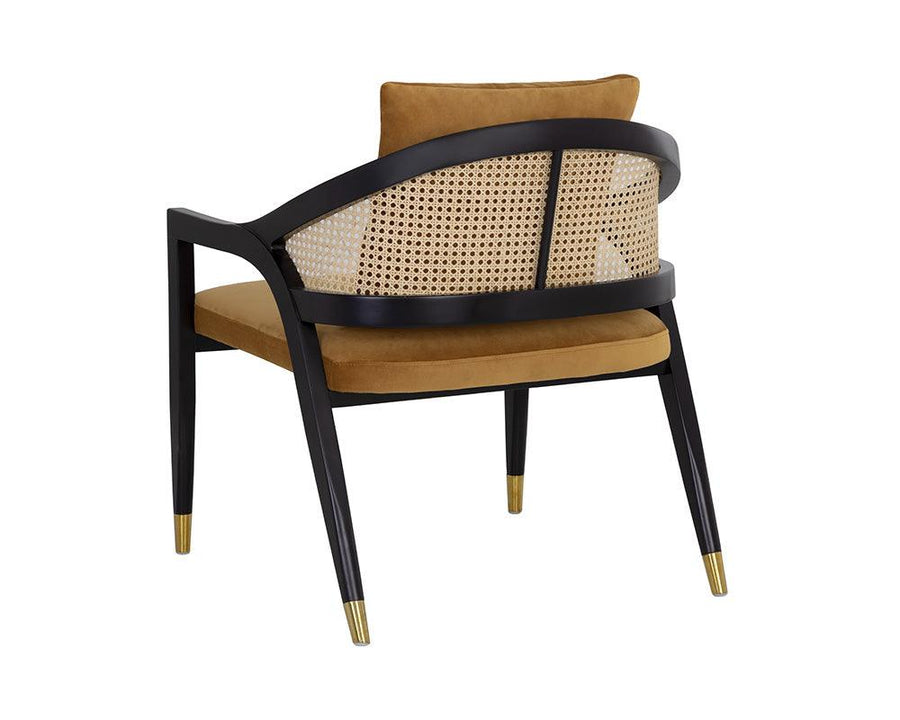 Kirsten Lounge Chair - Gold Sky - Maison Vogue
