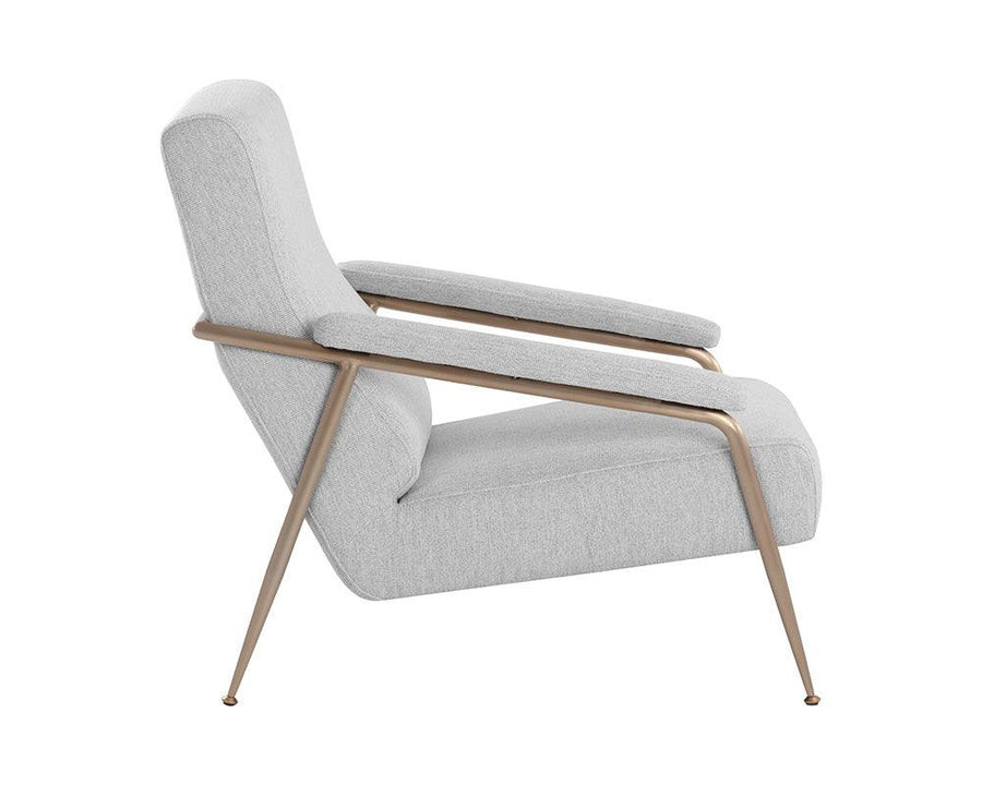 Tutti Lounge Chair - San Remo Winter Cloud - Maison Vogue